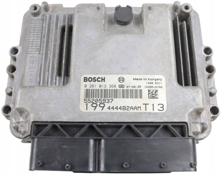 FIAT GRANDE PUNTO upravljačka kompjuter računalo motora 1.9 JTD 55205937 0281013368