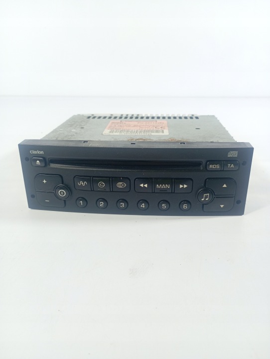 Citroen C8 02-08 RADIO ORYGINALNE CD brakuje kodu OE 96476647