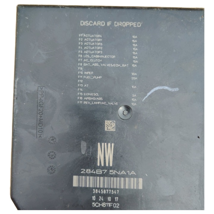 boîte à fusibles BSI NISSAN QASHQAI J11 LIFT 284B75NA1A original