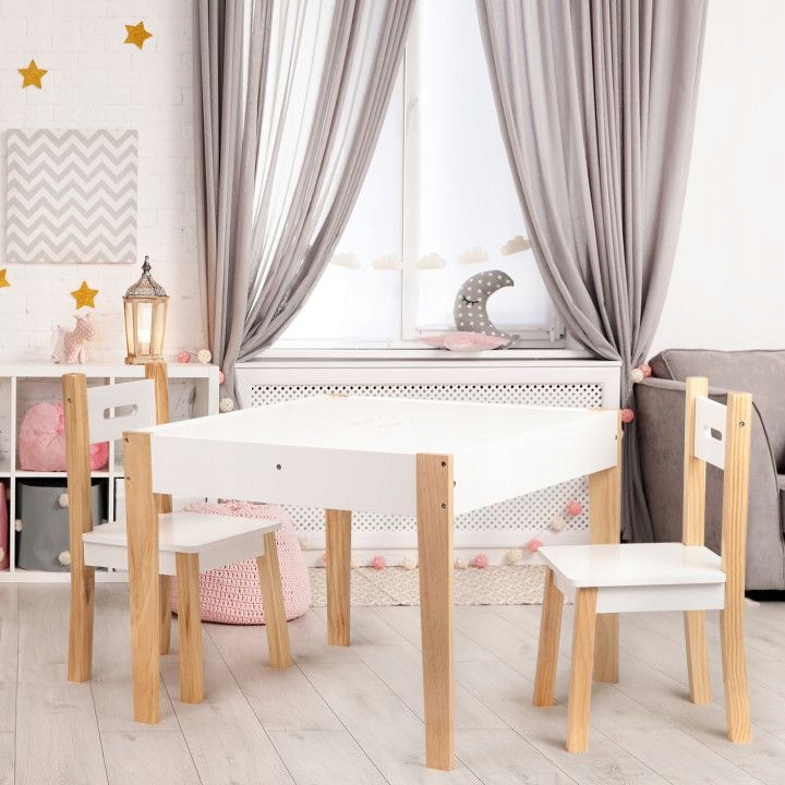 Столик з двома стільцями набір меблів для дітей ECOTOYS — фото 8