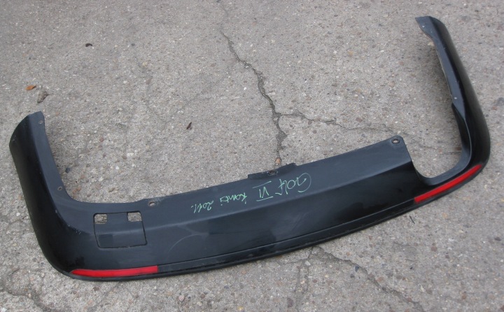 VW GOLF VI KOMBI 11R Heckspoiler der Stoßstange heck 1K9807521C