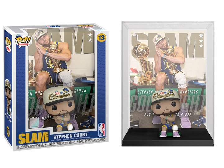 ファンコ pop SLAM ステフィン カリー Funko POP NBA Cover Slam: Steph Curry 13 - 14522002367