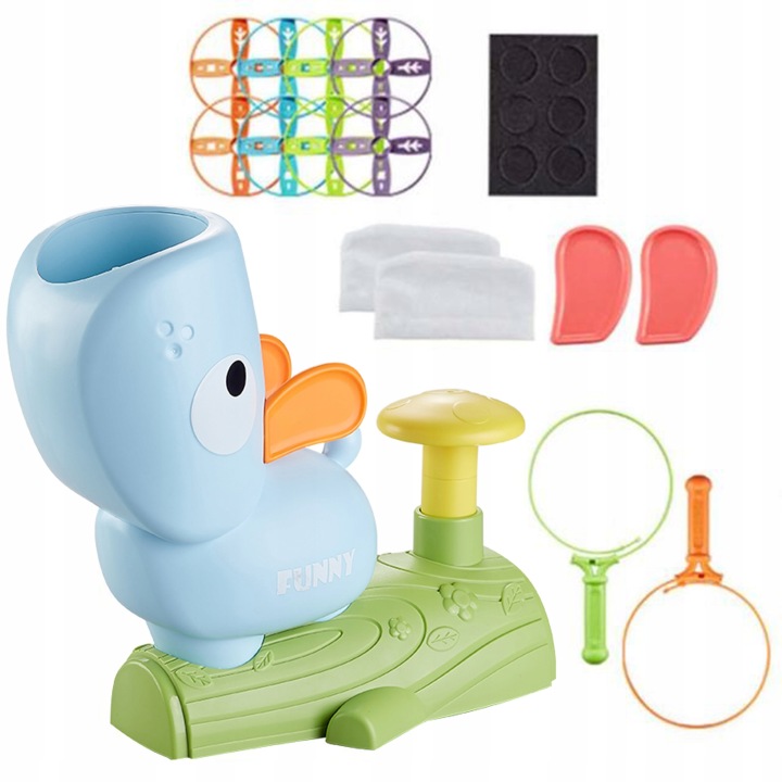 FRISBEE WYRZUTNIA DYSKÓW ZŁAP DYSK GRA ZRĘCZNOŚCIOWA WOOPIE