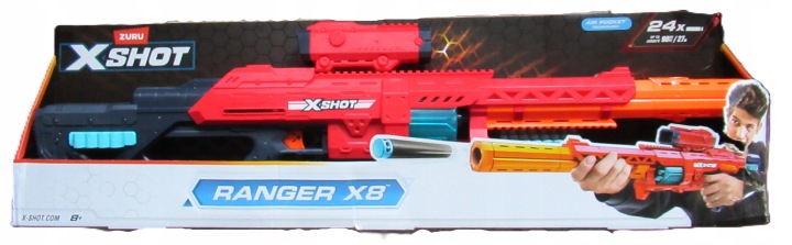 ZURU X-SHOT Excel Ranger X8 S1 36674 29330 — фото 2