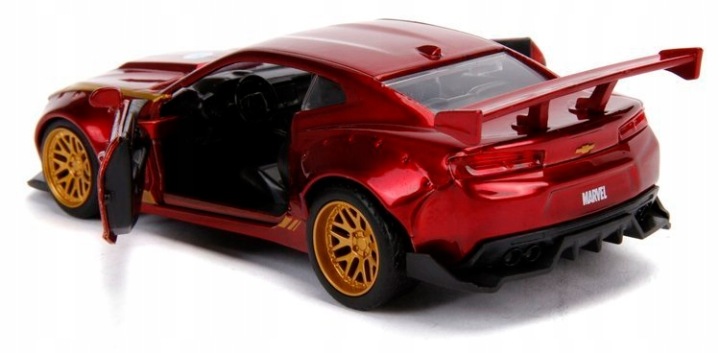 Marvel avengers iron man 1:32 chevrolet camaro — фото 3