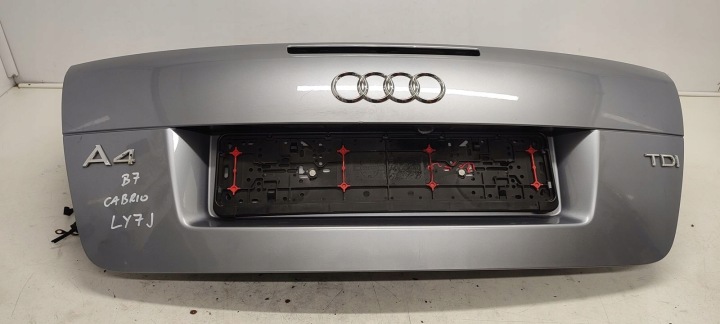 heckklappe kofferraumdeckel Kofferraum Audi A4 B7 Cabrio LY7J