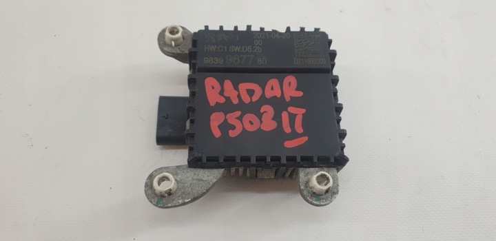 PEUGEOT 508 II modul SENSOR RADAR DISTRONIC 9839967780 GT LINE