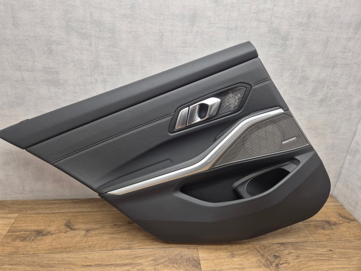 BMW 3 G20 G21 upholstery side door left rear part HARMAN KARDON black leather