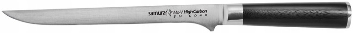 Nůž na filetování ryb pružný Samura Mo-V 21,8 cm AUS-8