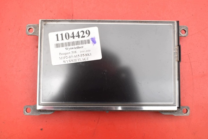 display radio navigation devices 9812771880 PEUGEOT 508 1 and LIFT 14-20