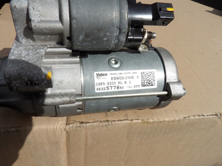 PEUGEOT 308 T9 Anlasser Starter ESW20-21HE 9832577880