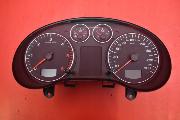 Instruments tachymètre compte tours Horloge montre tableau bord EU 8P0920901A AUDI A3 8P 1.9 TDI 105 KM LIFT 04-08
