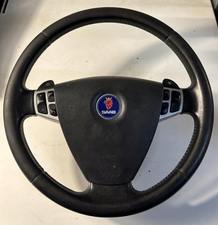 volante SAAB 93 9-3 II 03-06 Przedlift z airbag multifunkcja DEVIO LUCI DEVIO