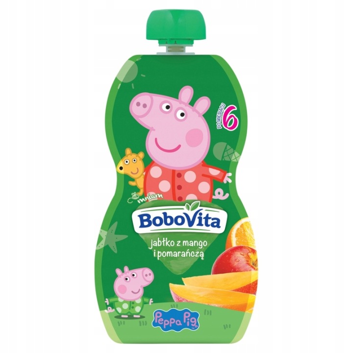 Коротка Дата BoboVita Пюре в Тюбику Яблуко Манго Апельсин 100 г