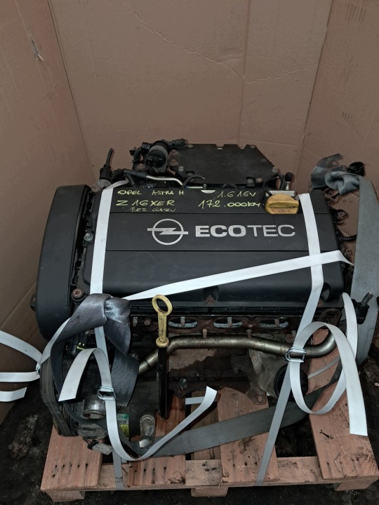 Moteur Z16XER 1.6 16V OPEL ASTRA H Complet PEWNY DO MONTAZU FILM