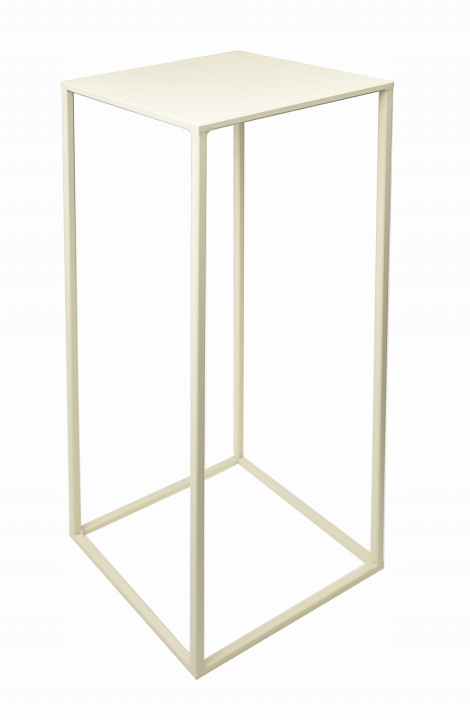 Držák Na Květináč loft 363 krémový pastelový matný kovový 70 cm