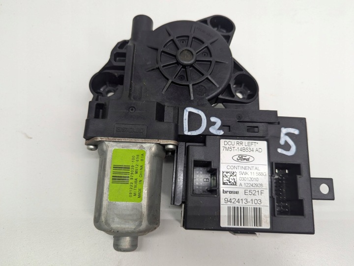 FORD KUGA MK1 Motorino abbassamento VETRO finestrini sinistra posteriore 7M5T-14B534-AD