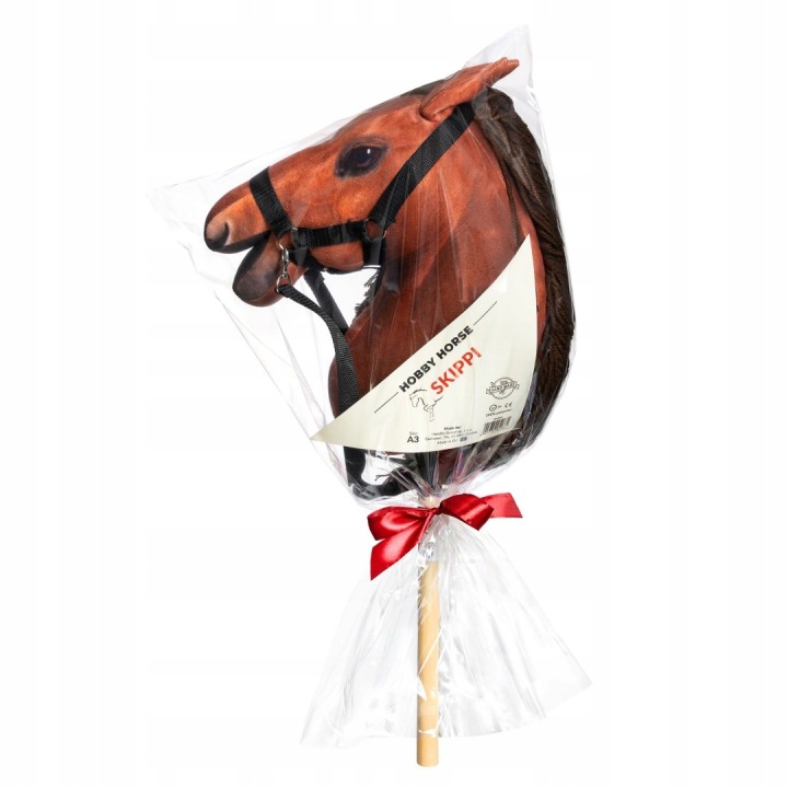 Бурштиновий A3 - Польський Hobby Horse - Кінь на Палиці - Конячка на Паличці Skippi — фото 3