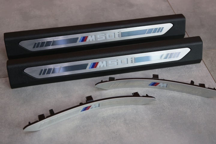 BMW X6 G06 M50i Moulage Couvertures Jupes PODSWIETLANE M-paquet KOMPLET