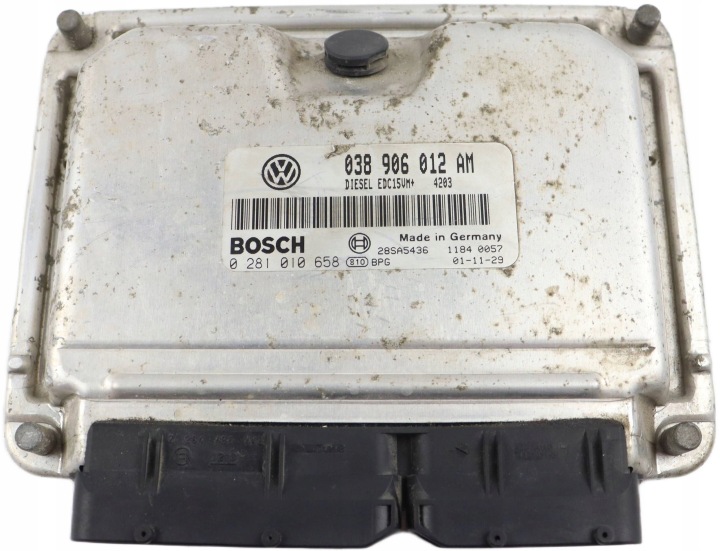 VW POLO 9N IV Computer Bedienteil DES MOTORS 1.9 SDI 038906012AM 0281010658