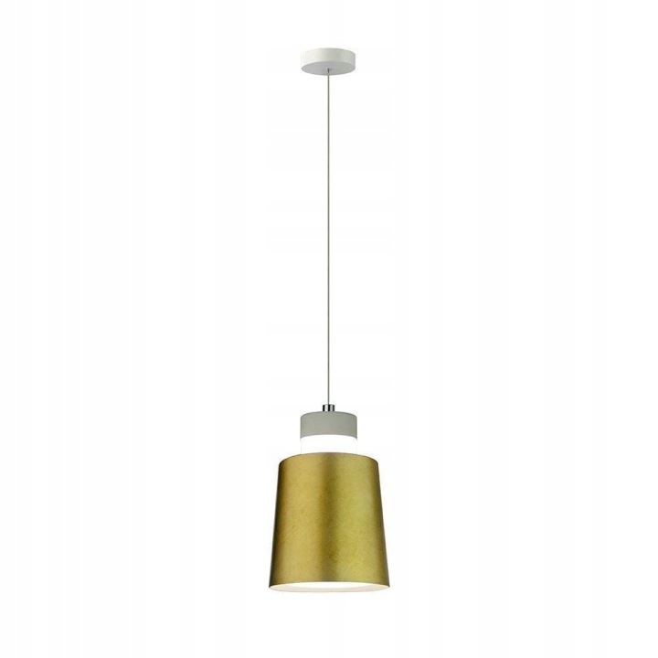 Závěsná Led lampa 7W V-tac VT-7333, zlatá, 400lm, 4000K, IP20