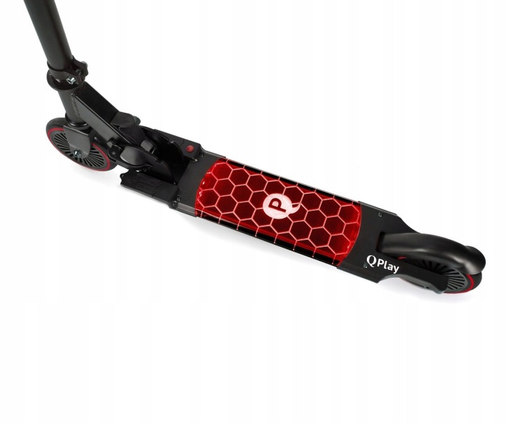 Самокат Світний платформа LED Honeycomb Qplay складана регульована ABEC- 7 — фото 7