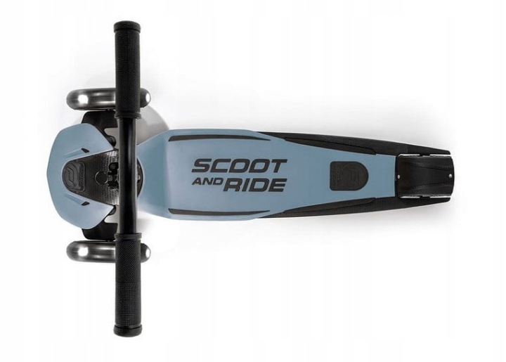 Самокат Scoot & Ride Highwaykick 5 LED Steel — фото 2