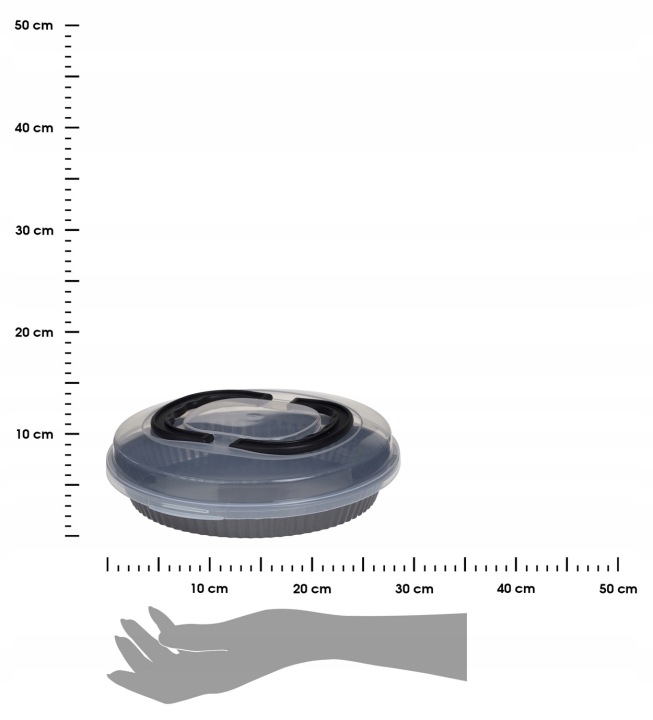 FORMA DO CIASTA Z POKRYWKĄ 26 CM BLACHA DO PIECZENIA TARTY METALOWA OKRĄGŁA Marka 5five Simply Smart