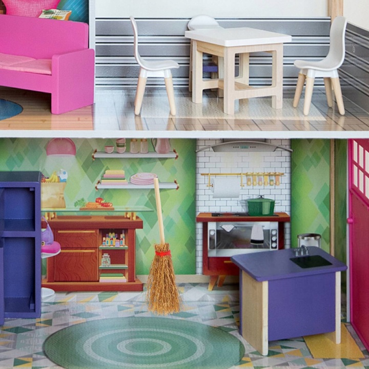 50 шт. міні декоративні мітли для робіт DIY і макетів — фото 5