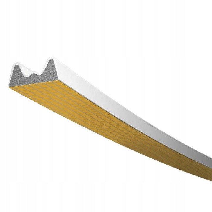 Těsnění Tlt do oken a dveří, profil K, 9 x 4mm x 2x50m, bílé