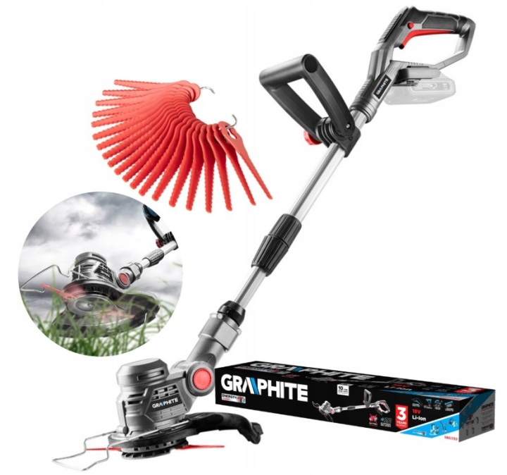 Graphite Aku Vyžínač 18V 254 mm Bez Akumulátoru Body