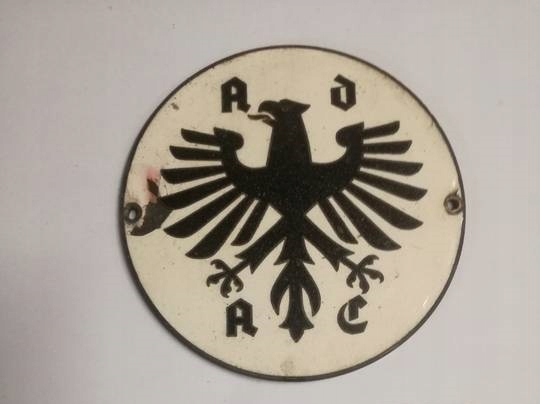 EMBLEMAT ADAC EMALIA LATA 70