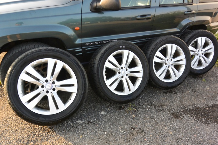 wheels discs ALUFELG R20 KPL MERCEDES ML GL 164 LIFT