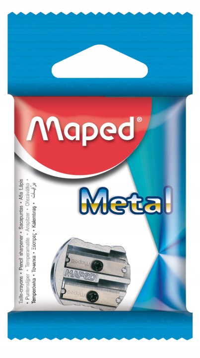 Точилка MAPED метал CLASSIC 2 отвори FLOW PACK — фото 4