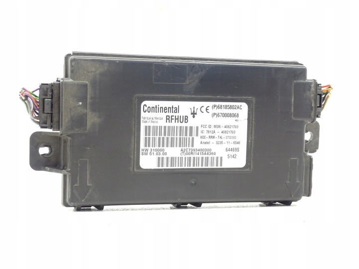 Module Unité de contrôle KOMFORTU MASERATI GHIBLI 670008068