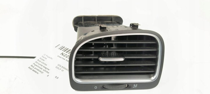 BOCCHETTA ARIA ANTERIORE 5K0819710C VOLKSWAGEN GOLF VI