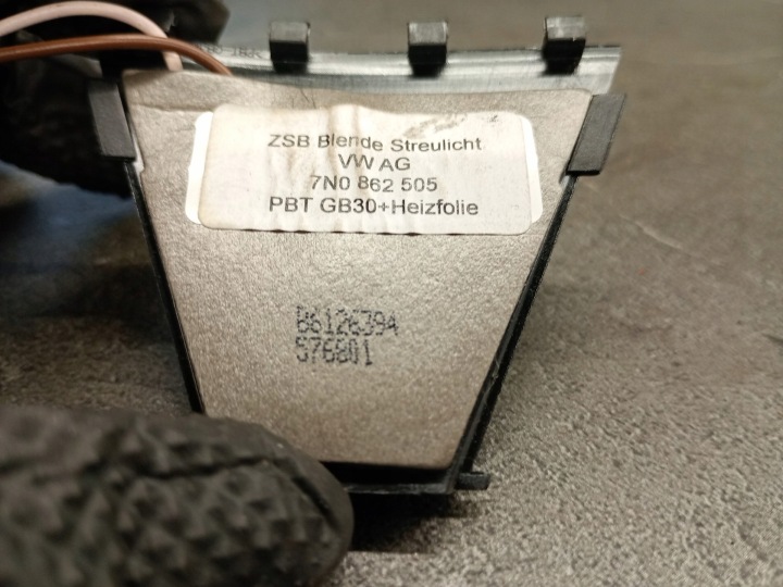 7n0862505 Oslon af roll-back kamera vw sharan 7n 8