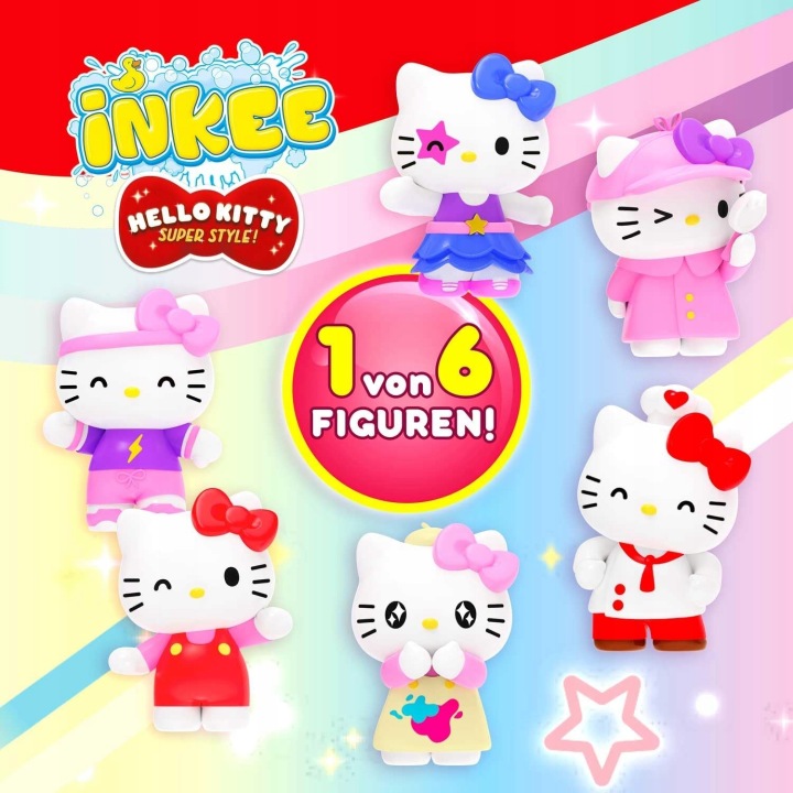 INKEE куля для купання для дітей з ароматом кавуна Hello Kitty 80 г — фото 7