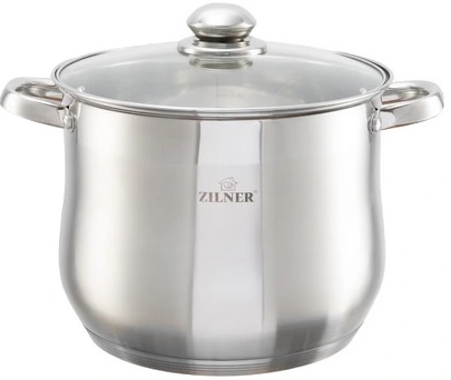 Ocelový Kotlík Hrnec 22 CM Zilner