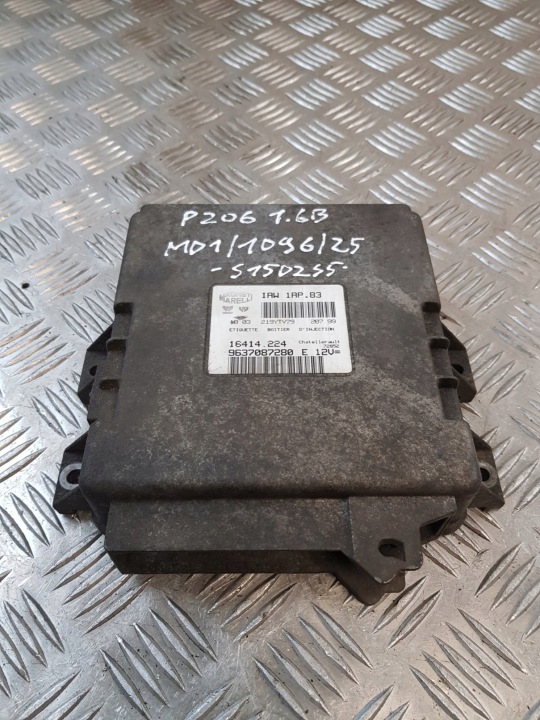 Bedienteil DES MOTORS 9637087280 IAW1AP83 PEUGEOT 206 1.6B 03R