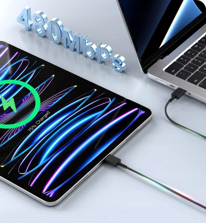 SZYBKA ŁADOWARKA SIECIOWA DO TELEFONU SAMSUNG KOSTKA 25W + KABEL USB-C 1M