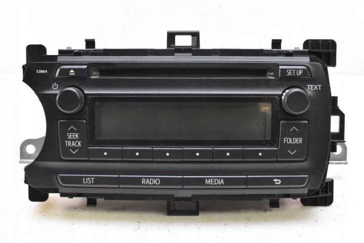 RADIO Radio CD 86120-0D640 TOYOTA YARIS 3 III 10-14