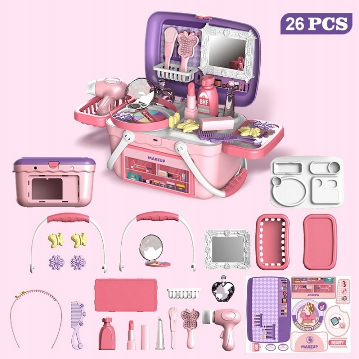 TOALETKA DLA DZIEWCZYNKI KOSZYK SUSZARKA WOOPIE Marka Woopie