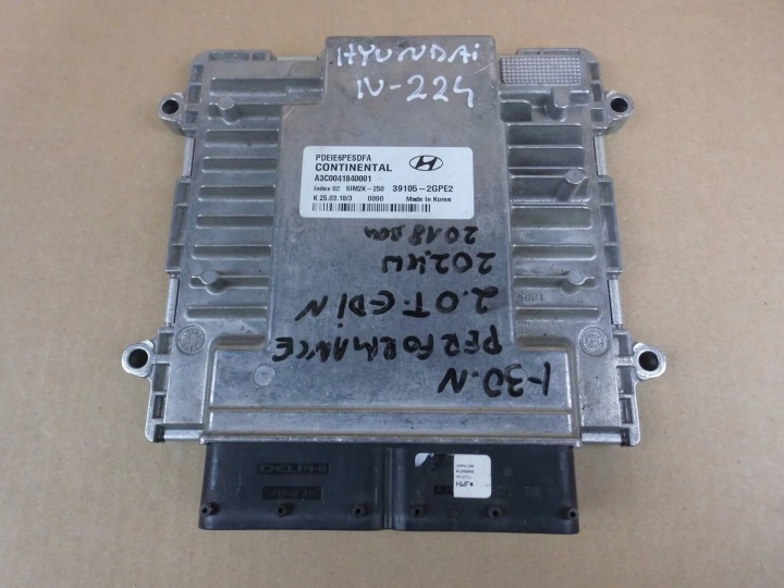HYUNDAI I30N III 2017+ 2.0T MODUL COMPUTER BEDIENTEIL DES MOTORS ECU 391052GPE2