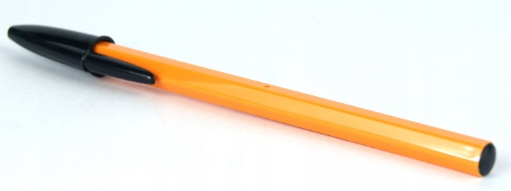 BIC ручка Помаранчева FINE чорний — фото 8