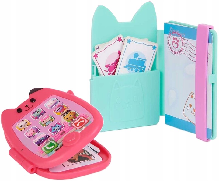 KOCI DOMEK GABI PLECAK WALIZKA TELEFON PORTFEL AKCESORIA PODRÓŻNE 11 ELEM. Marka Spin Master