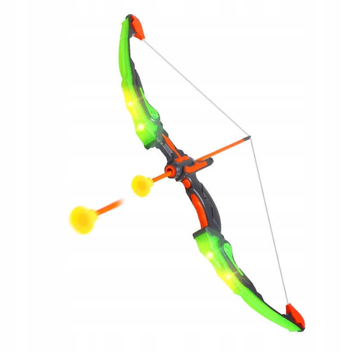 Glowing Bow LED Archery Set Arrows Target Packaging status original