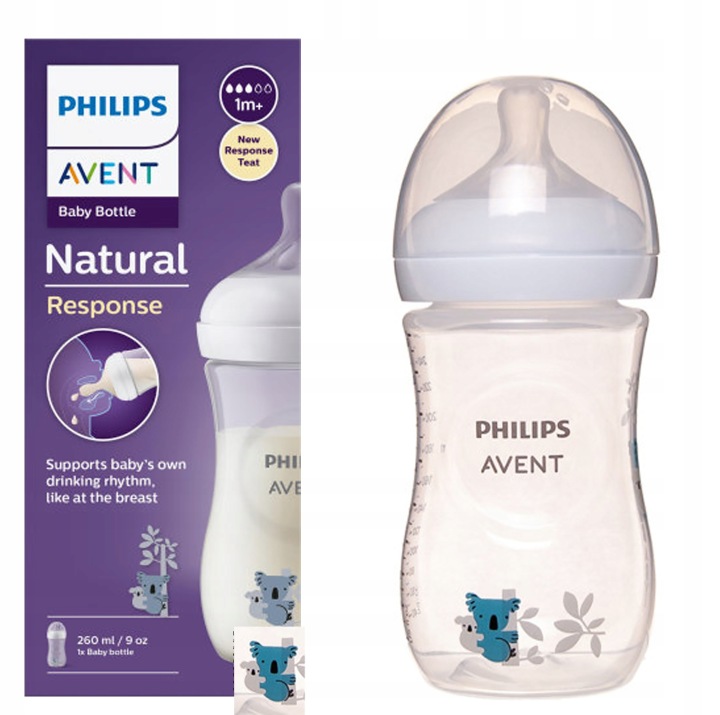 Пляшка Антиколікова Philips Avent Respons Респонсивна Natural Для Немовлят — фото 11