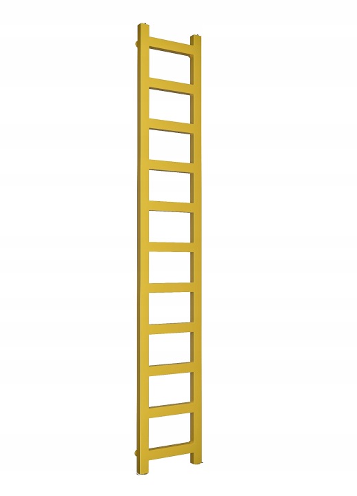 Koupelnový radiátor Mini 1650x250 Zlatý