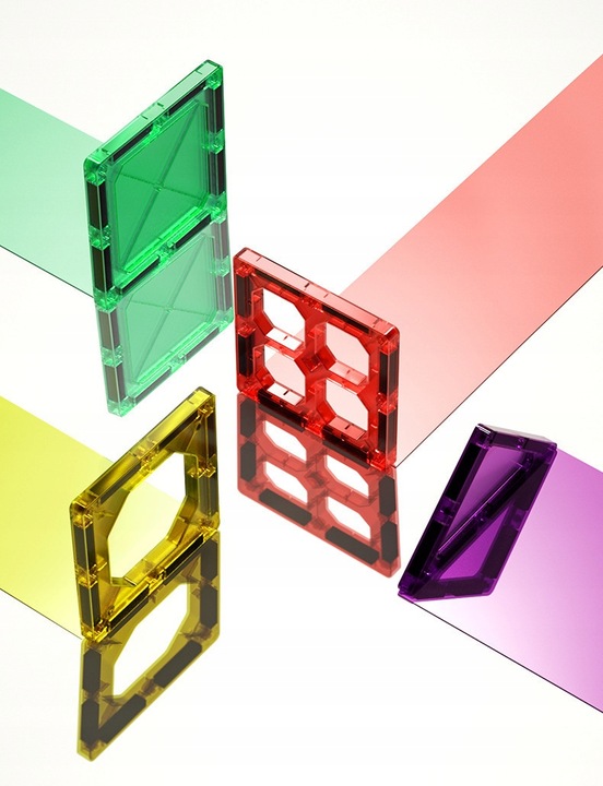 MAGNETIC BLOCKS EDUCATIONAL PANELS 45 EL SET BALL TRACK FOR CHILDREN Packaging status original